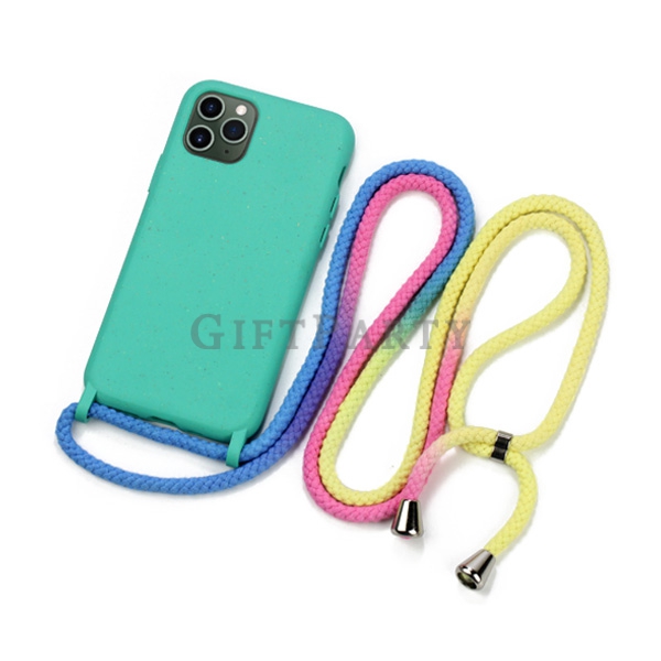 Silicone Phone Case with Rope for iphone,品牌贈品,潮牌贈品,精品贈品,iphone12手機殼帶掛繩