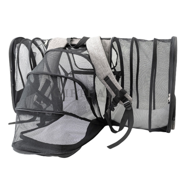 Pet backpack can expand the space,寵物戶外揹包,寵物包,透氣寵物背包,寵物揹包可擴充空間