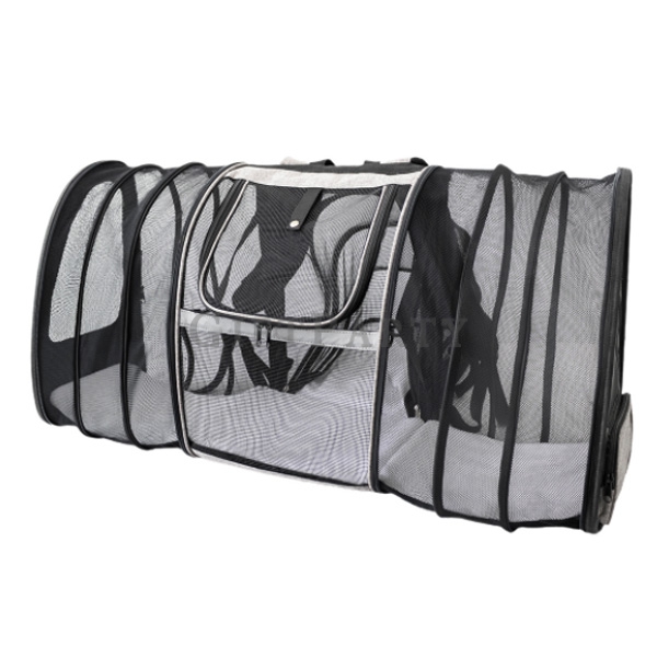 Pet backpack can expand the space,寵物戶外揹包,寵物包,透氣寵物背包,寵物揹包可擴充空間