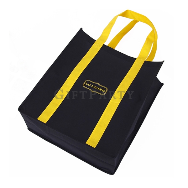 Non-woven eco-friendly shopping bag contrast color,不織布環保袋購物袋撞色,不織布環保袋,展場贈品,客製化贈品,企業贈品,客製環保袋,客製購物袋,