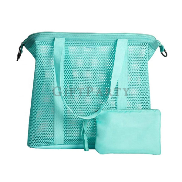 Large capacity mesh shopping bag beach bag,大容量網眼購物袋沙灘袋