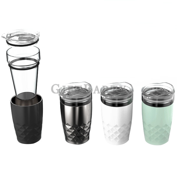 不鏽鋼雙層保溫杯玻璃內膽,禮品,贈品,高品質保溫杯,星巴克咖啡杯,vip贈品,品質贈品,