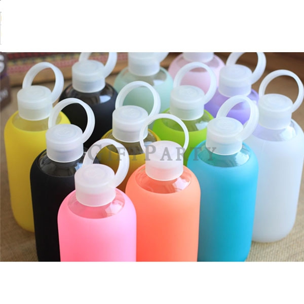 Advertising gifts, brand souvenirs, brand gifts, corporate gifts, custom LOGO gifts,-手提玻璃水瓶帶矽膠套8