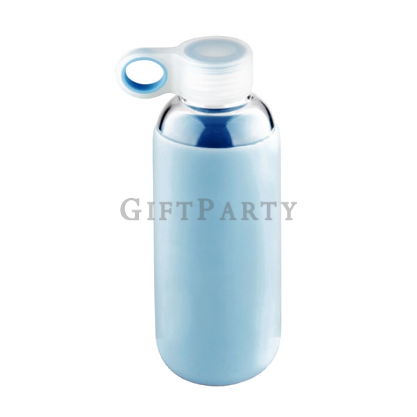 玻璃水瓶,企業贈品,品牌贈品,水瓶,玻璃水瓶帶矽膠套