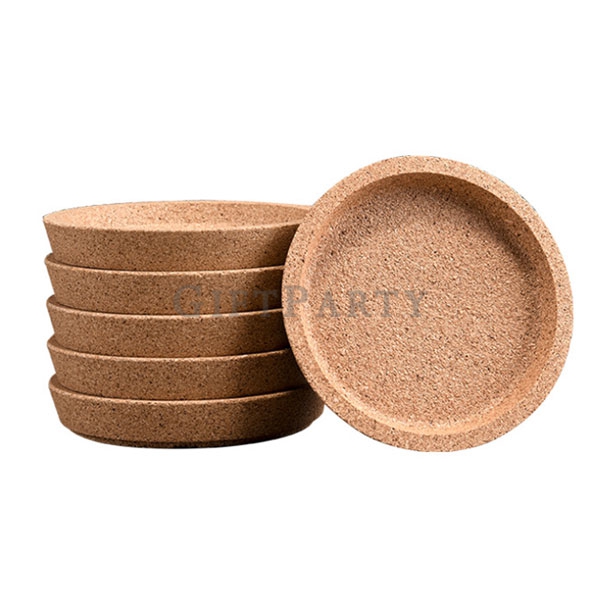 Concave cork coaster,凹型軟木杯墊,紅酒贈品,威士忌贈品,廣告贈品,