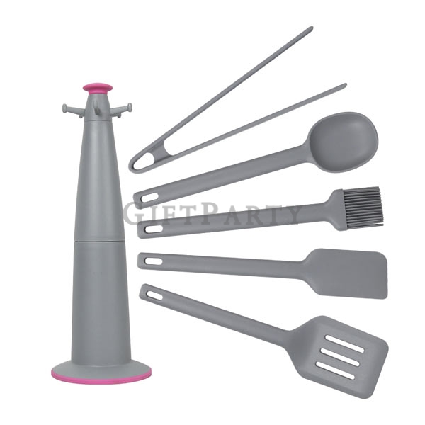 Kitchenware silicone cooking 6-piece set,股東會贈品,股東會紀念品,廚具硅膠烹飪6件套