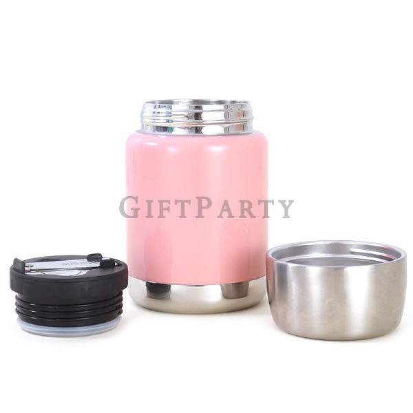 Stainless steel food jar thermos Custom pattern 500ML,鏽鋼悶燒罐500ml(定制圖案)