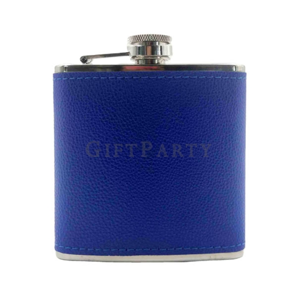 stainless steel hip flask, hip flask, leather hip flask,皮革不鏽鋼酒壺6oz,威士忌贈品,酒壺,皮革酒壺