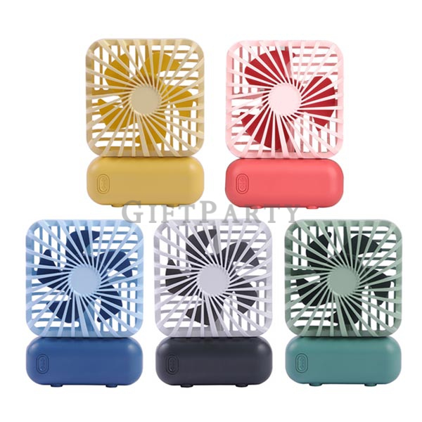 股東會贈品,兒童節禮品,勞動節禮品,廣告贈品,品牌贈品,方型桌面小風扇USB風扇0