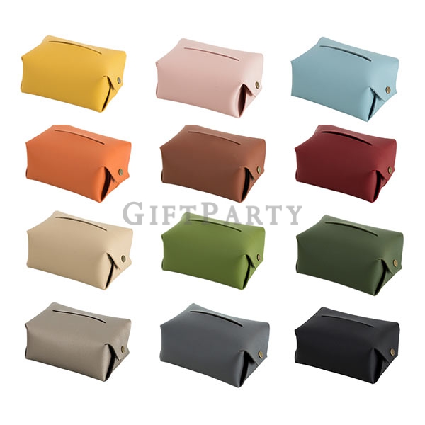 PU Tissue Organizer Box Paper Pumping Box,皮革面紙套,實用贈品,品牌贈品,企業贈品,設計禮品,