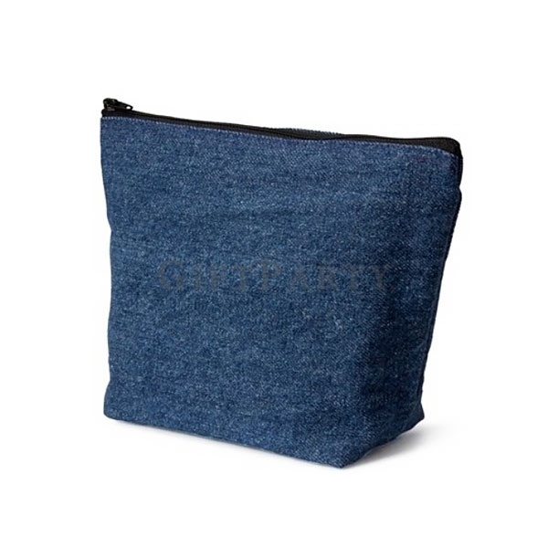Denim Cosmetic Makeup Bag,牛仔丹寧布化妝包收納包