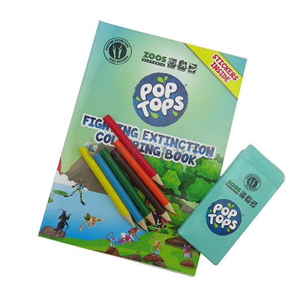 Coloring Pencil Set,著色本,繪畫本,兒童著色本定制,兒童著色本,客製化繪本,色鉛筆組合,教育禮品,文創贈品,學校活動紀念品