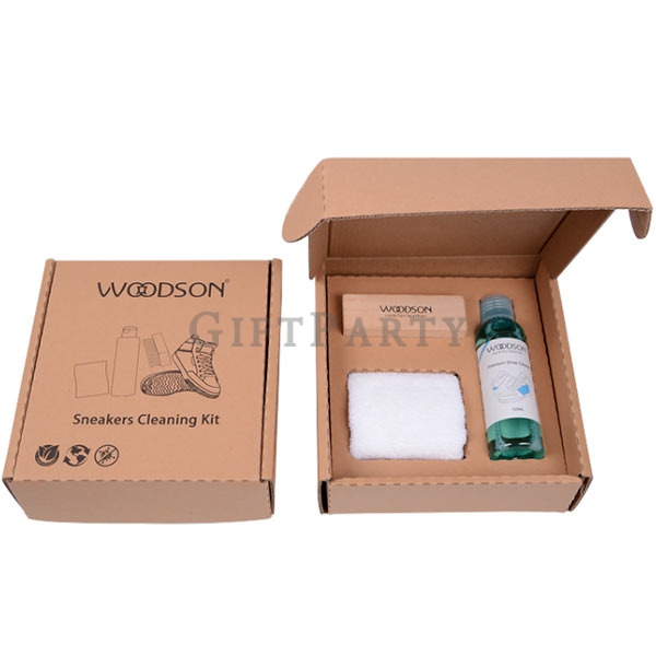 Shoe care kit with shoe brush and shoe cleaning towel,球鞋清潔組