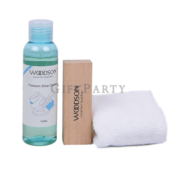 Shoe care kit with shoe brush and shoe cleaning towel,球鞋清潔組