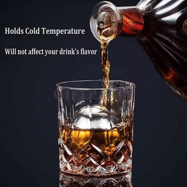 Round Ball Shaped Stainless Steel Ice Cubes whiskey ice stones不鏽鋼威士忌冰酒石(大)3