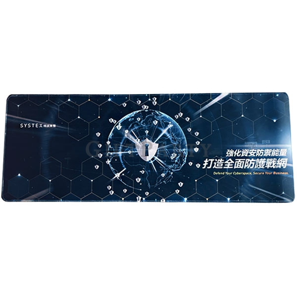 Customized large mouse pad with box,客製大滑鼠墊盒裝