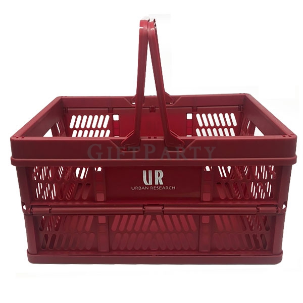 Plastic folding basket,折疊購物籃(中)牛皮紙盒