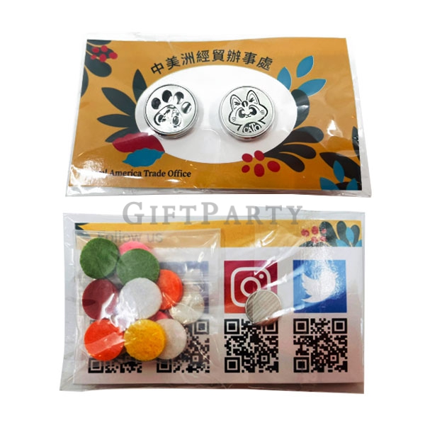 15mm fragrance magnet buckle ,口罩香氛扣