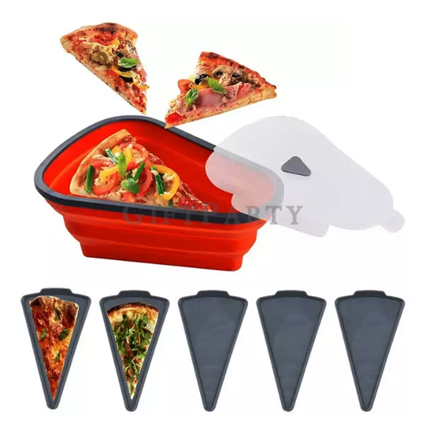 必勝客pizza,pizza盒食品級矽膠PIZZA保鮮盒伸縮餐盒7
