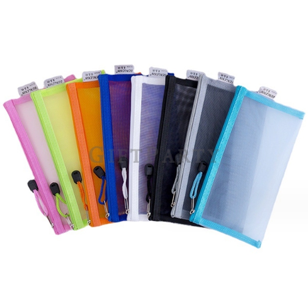 筆袋,禮品,文具禮品,文具贈品,贈品,紗網筆袋收納袋