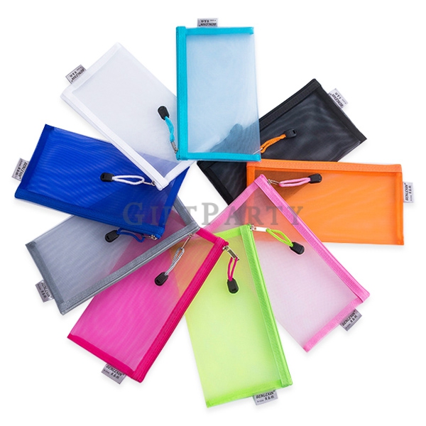 筆袋,禮品,文具禮品,文具贈品,贈品,紗網筆袋收納袋