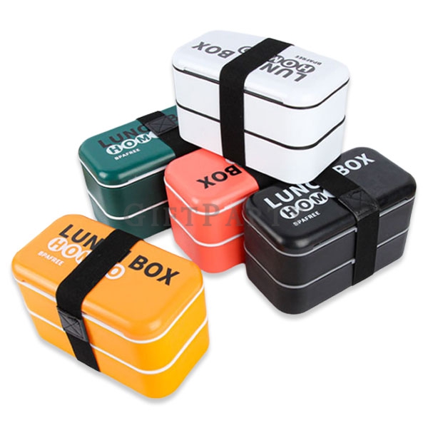 PP microwaveable lunch box,可微波PP日式雙層餐盒
