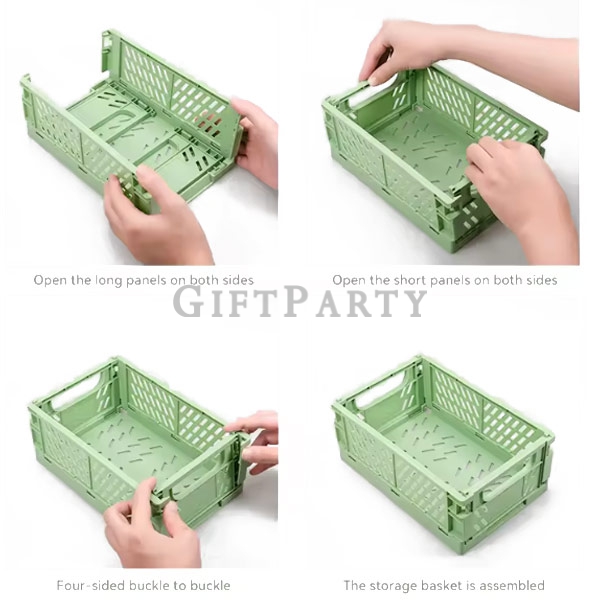 Advertising gifts, promotional gifts, brand gifts, corporate gifts,桌上折疊收納箱收納籃(小)4