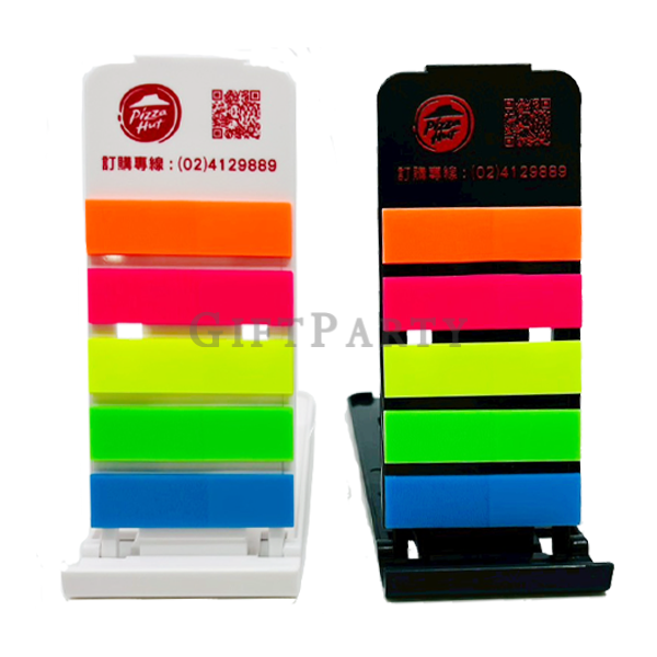 手機立架, 客製便利貼, 多功能文具禮品, LOGO 贈品推薦, 桌面文創小物,Mobile phone stand, custom sticky notes, multifunctional sta