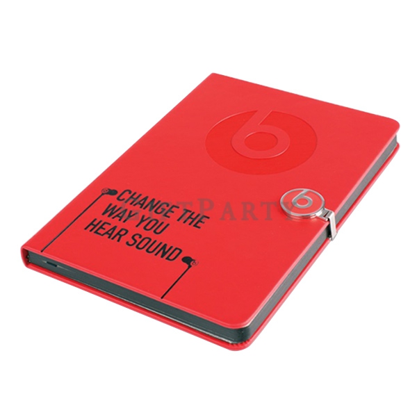 Custom Notebook - Magnetic LOGO,vouge贈品,客製企業贈品,品牌禮品,精裝筆記本,客製化禮品, 磁鐵筆記本訂製, 變色皮手帳, 企業贈品, Beats 贈品案例, 展