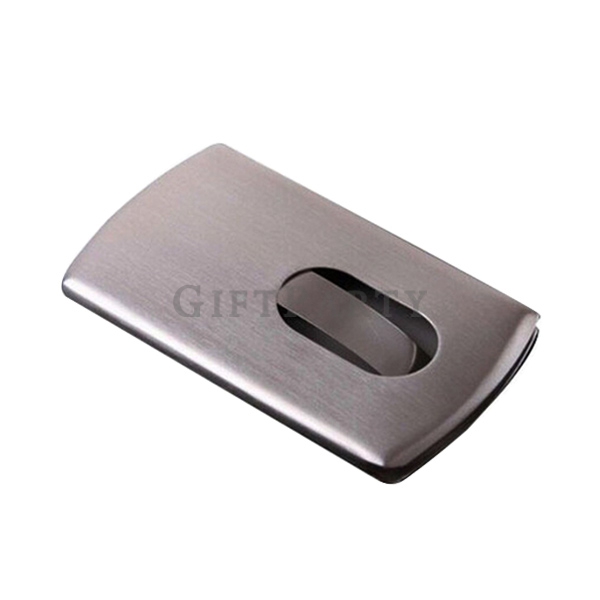 客製贈品,企業贈品,員工贈品,商務禮品,股東會贈品,銀行贈品,金属拉絲名片夾全不銹鋼名片盒,Stainless steel card case, Advertising gifts, promotio