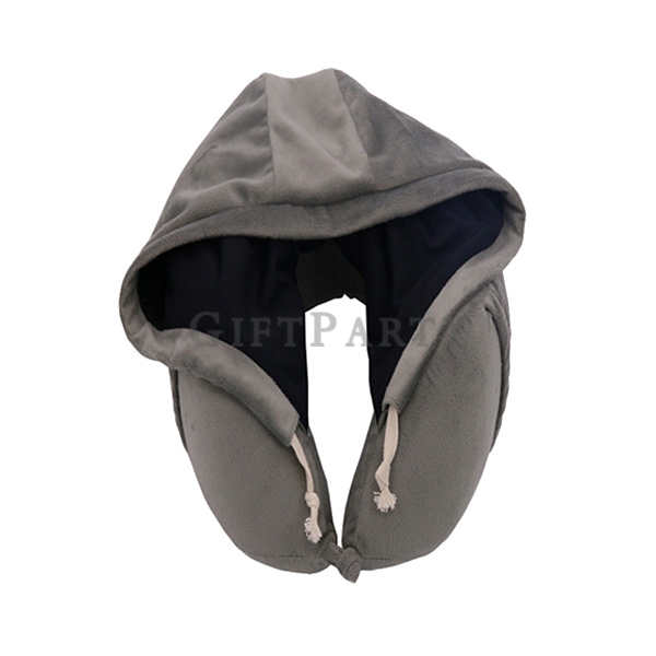 Hooded Neck Pillow,客制連帽U型枕,出差禮品,Hooded Neck Pillow,U型枕,連帽枕,旅行頸枕,客製化枕頭,演唱會週邊,航空贈品