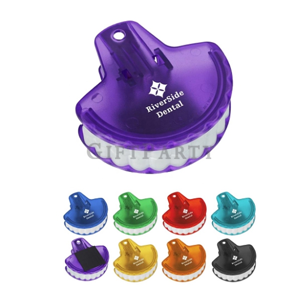 tooth shaped soft magnets fridge clip,牙齒造型磁鐵MEMO夾
