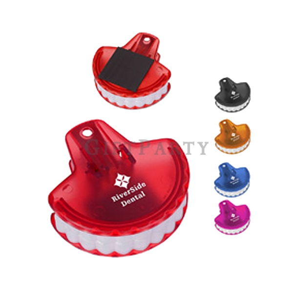 tooth shaped soft magnets fridge clip,牙齒造型磁鐵MEMO夾