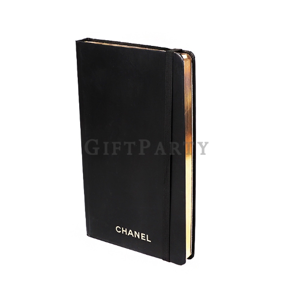 Black Printing Gold Foil Stamping Notebook,高級筆記本,客製筆記本,品牌精品筆記本,定制燙金筆記本含束帶