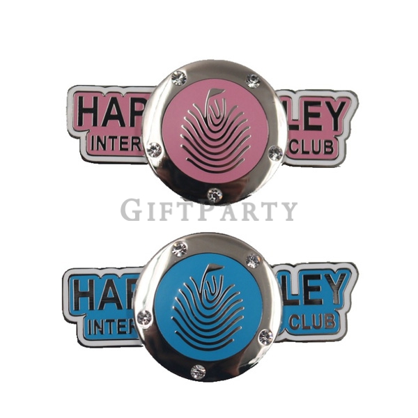 Custom Golf Cap Ball Mark Clip,高爾夫帽夾球標, Golf gifts, golf hat clips,球叉