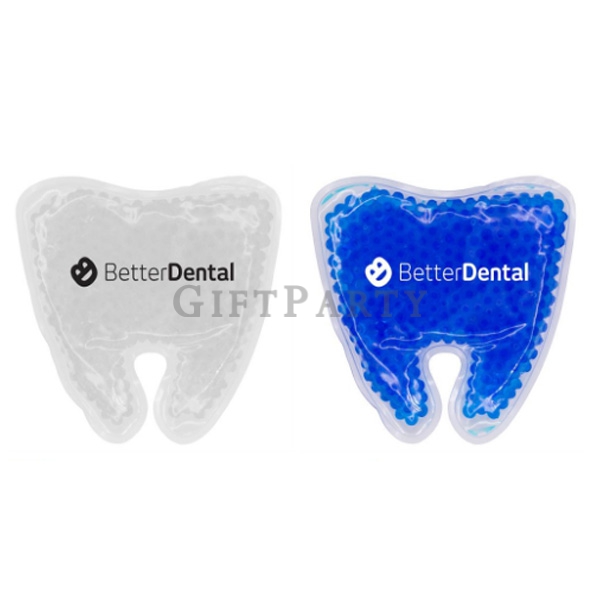Tooth shape hot cold ice pack,Custom Brand Logo Reusable Tooth Shape Gel Bead Hot Cold Ice Pack,Toot
