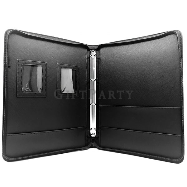 Custom Logo PU Leather A4 File Folder,PU皮革A4資料夾2