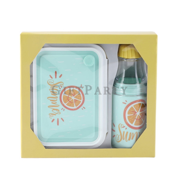 客製PP餐盒+水瓶禮盒組,客製紀念品OEM,授權禮品,客製贈品,客製餐具組,客製午餐盒,禮品,贈品,禮贈品,廣告贈品,PP餐盒+水瓶套裝組定制2
