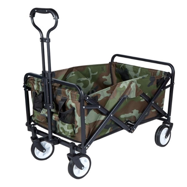 Outdoor Folding Festival party Camping hand Trolley cart,戶外露營拉桿推車5