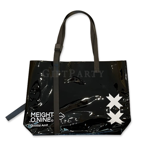 Customized PVC tote bag with adjustable length,PVC手提袋可調節