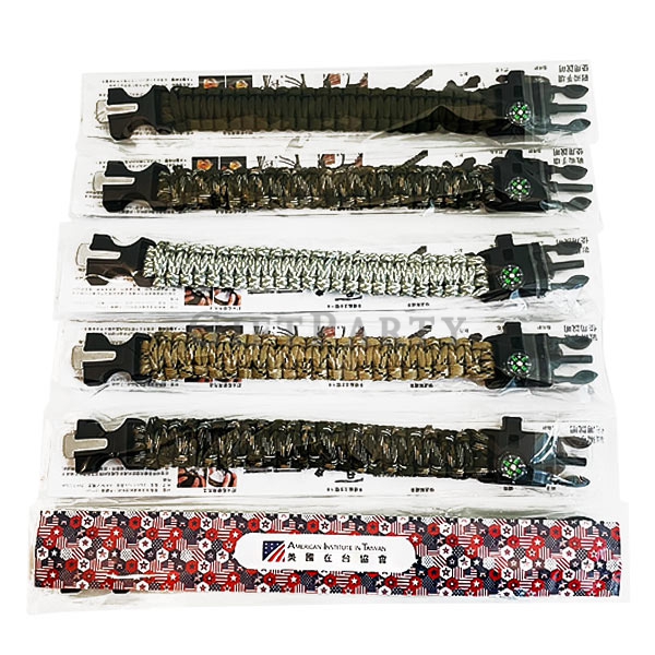 戰術手環,求生手環,戶外手環,登山配件,戶外贈品,LOGO禮品,品牌贈品,行銷贈品,戰術手環