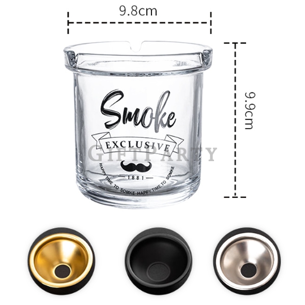 Hopper Smoking Ashtray,密封式漏斗菸灰缸,客製菸灰缸,