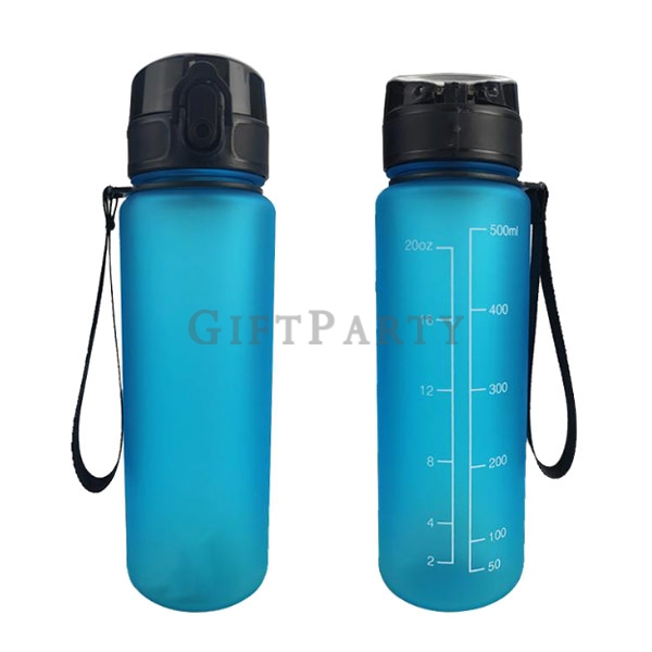 勞工節贈品,廣告小物,塑料彈跳太空瓶運動水壺手捥帶500ml5