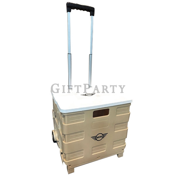 Folding shopping cart,折疊購物推車二輪,折疊推車,客製化贈品,企業禮品,汽車品牌禮品,百貨紀念品