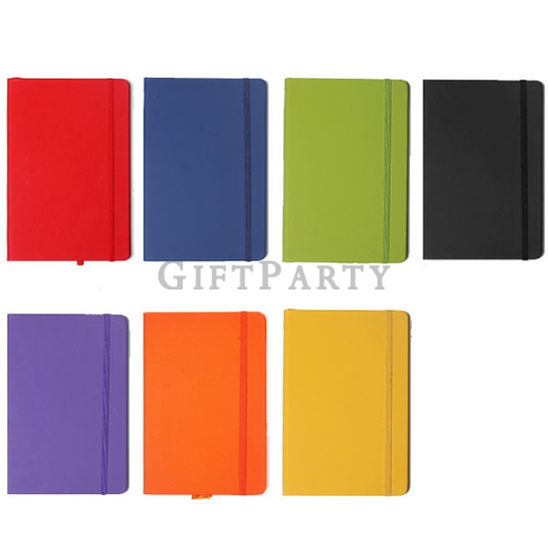 A5筆記本帶束帶-UV印刷,禮品,贈品,客製筆記本,廣告贈品,