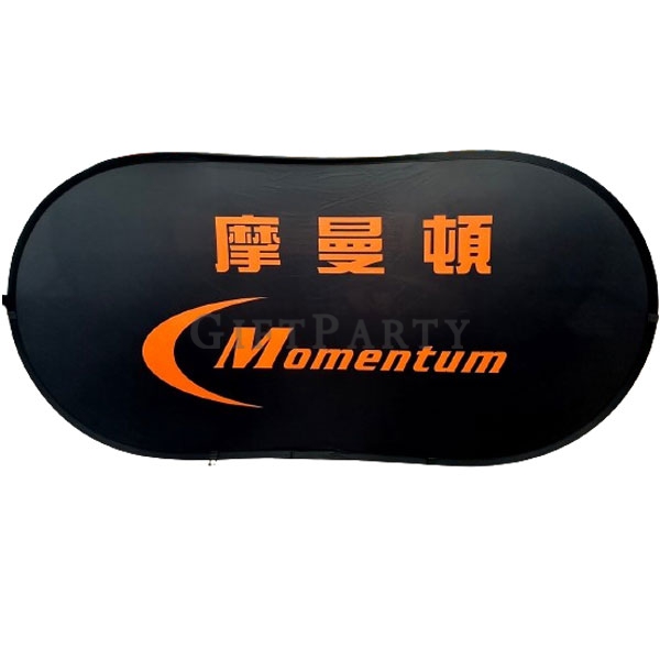 折疊廣告架,A型看板,NBA賽事廣告,快閃店佈置,媒體採訪背板,廣告橫幅200cm5