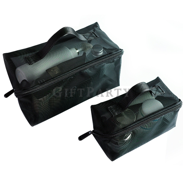 Large Capacity Mesh Cosmetic Toiletry Bag,禮品,贈品,眼化妝包盥洗包