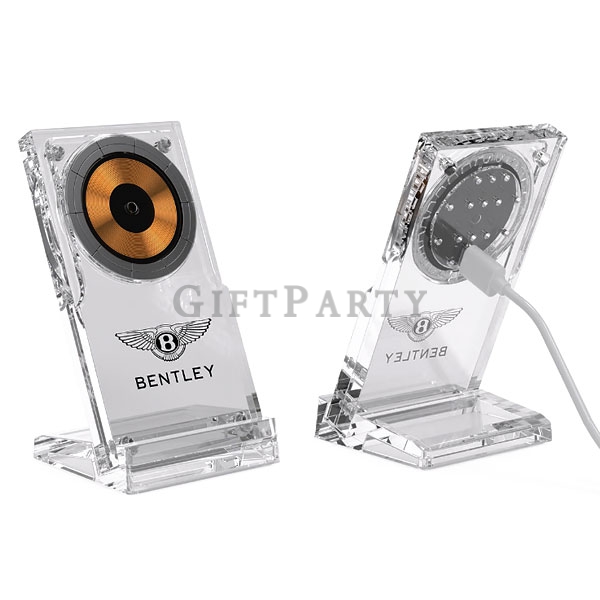 Acrylic 15watt magnetic wireless charger stand,壓克力-15W-磁吸無線充電座