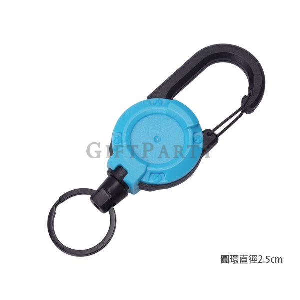 伸縮鑰匙扣, 戶外掛扣贈品, 客製LOGO鑰匙圈, 客製化禮品, 戰術易拉扣伸縮扣鋼絲繩多功能鑰匙