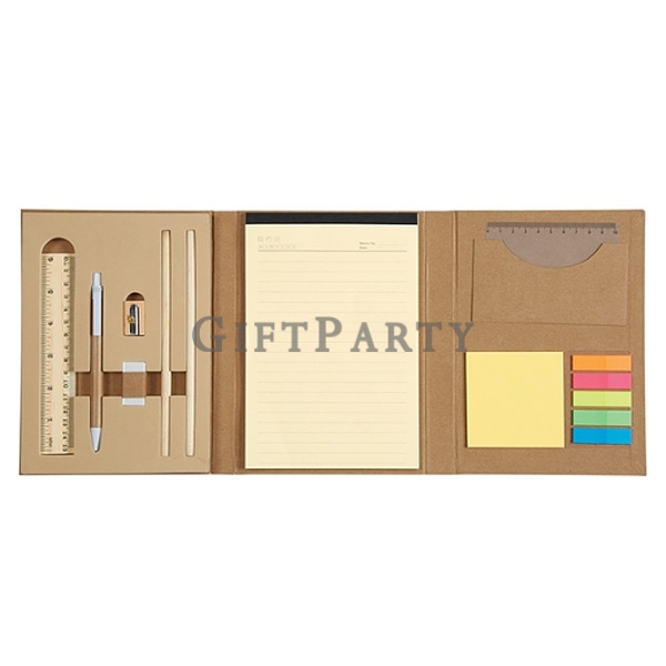 文具組, 三折筆記本, 客製筆記本, 多功能文具禮品, 公司贈品, Stationery sets, tri-fold notebooks, custom notebooks, multi-funct